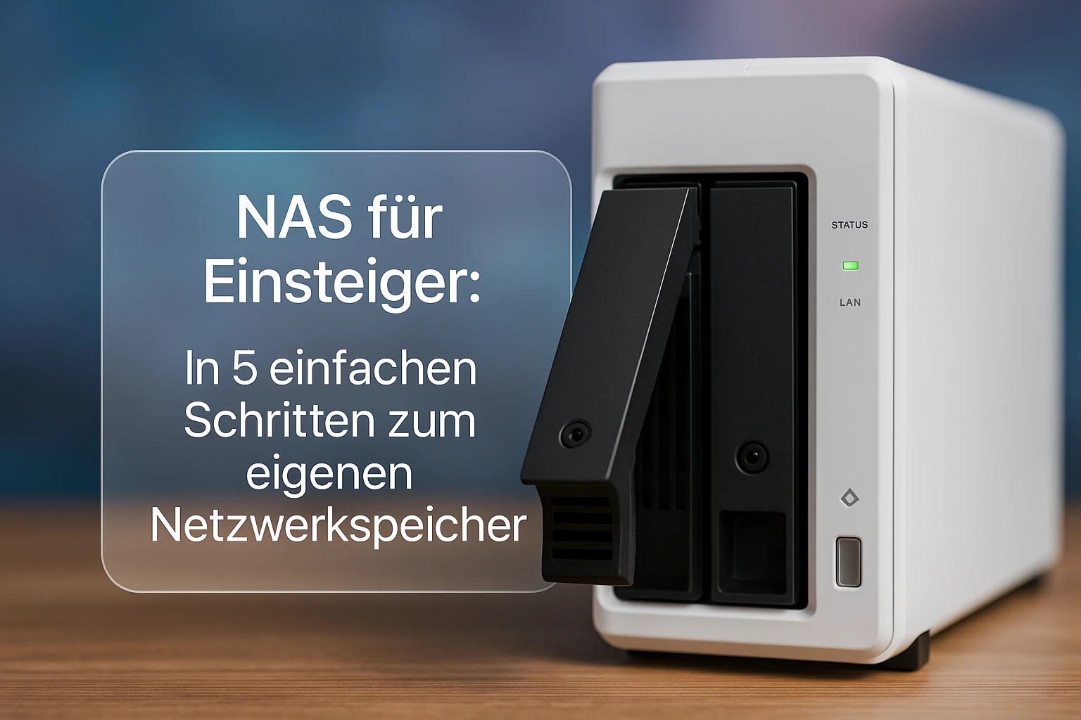NAS für Einsteiger: In 5 Schritten zum eigenen Netzwerkspeicher